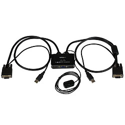 StarTech.com Switch KVM USB VGA a 2 ports avec cables KVM