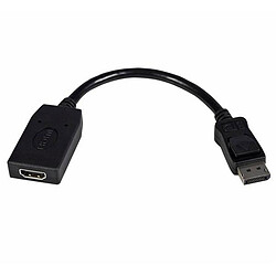 StarTech.com Adaptateur vidéo DisplayPort / HDMI Passif - 12 cm