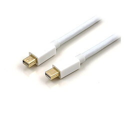 StarTech.com Câble vidéo mini DisplayPort Blanc - 1 m 