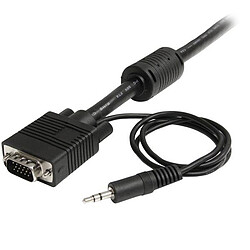 StarTech.com Câble vidéo VGA avec audio jack 3,5 mm - 10 m