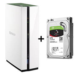QNAP NAS TS-128A - 1 Go + Seagate IronWolf - 2 To QNAP NAS TS-128A - 1 Go + Seagate IronWolf - 2 To