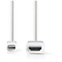 NEDIS Cordon mini DisplayPort Mâle vers HDMI mâle