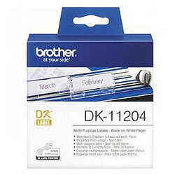 Brother Étiquettes multi-usages DK11204