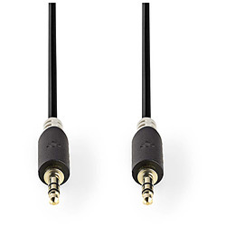 NEDIS Câble Audio Stéréo Jack 3.5 mm - 1 mètre