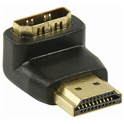 NEDIS Adaptateur HDMI mâle / HDMI femelle (coudé 90°)