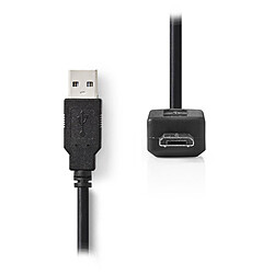 Nedis Câble USB/Micro USB - 0.5 mètre