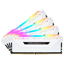 Corsair Vengeance RGB PRO DDR4 4 x 16 Go 3600 MHz CAS 18 Blanche Corsair Vengeance RGB PRO DDR4 4 x 16 Go 3600 MHz CAS 18 Blanche