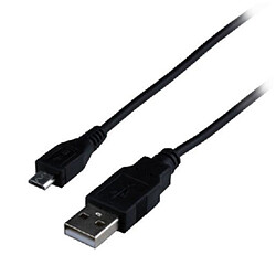 Câble USB 2.0 vers Micro USB Type AB (Mâle/Mâle)- 1 m