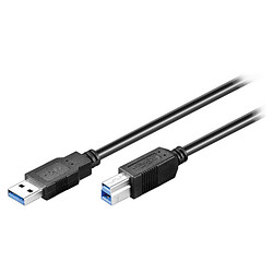 Câble USB 3.0 Type AB (Mâle/Mâle) - 5 m