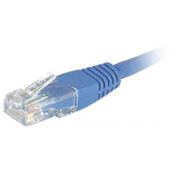 Cable RJ45 Cat 6 U/UTP 0,5 m - (bleu)
