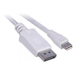 Cordon DisplayPort mâle / mini DisplayPort mâle (1.80 m)
