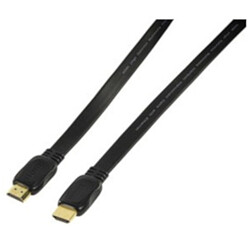 Câble HDMI 1.4 Ethernet Channel mâle/mâle (plaqué or) - (7.5 mètres)