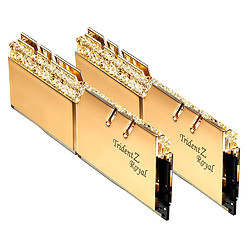 G.Skill Trident Z Royal Gold RGB 32 Go (2 x 16 Go) 3600 MHz DDR4 CL16