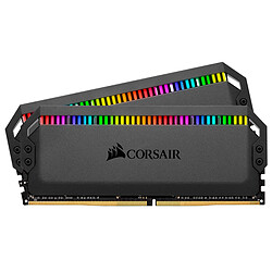 Corsair Dominator Platinum RGB 16 Go (2 x 8 Go) DDR4 3200 MHz CL16 Black