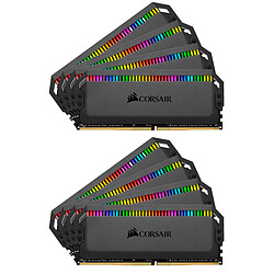 Corsair Dominator Platinum RGB 64 Go (8 x 8 Go) DDR4 4266 MHz CL19 Black