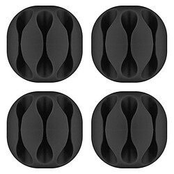 Goobay 6 Slot Cable Management Mini - Noir Goobay 6 Slot Cable Management Mini - Noir