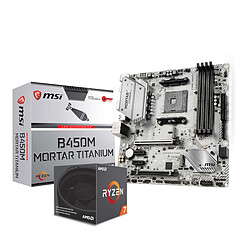 AMD Ryzen 7 2700 + MSI B450M MORTAR TITANIUM
