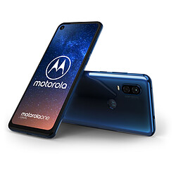 Motorola One Vision (bleu) - 128 Go - 4 Go