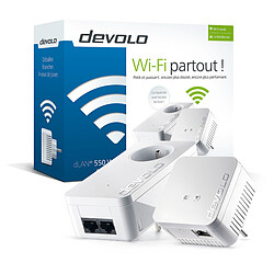 Devolo dLAN 550 WiFi CPL - Starter Kit (9632)
