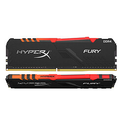 HyperX Fury RGB - 2 x 32 Go (64 Go) - DDR4 2400 MHz - CL15