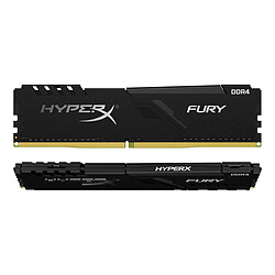HyperX Fury - 2 x 32 Go (64 Go) - DDR4 3600 MHz - CL18 HyperX Fury - 2 x 32 Go (64 Go) - DDR4 3600 MHz - CL18