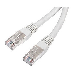 Câble Ethernet RJ45 Cat 6 S/FTP Beige - 15 m