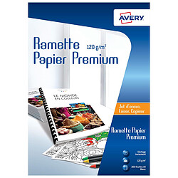 Avery Ramette papier premium 200 feuilles 120 g A4 Blanc