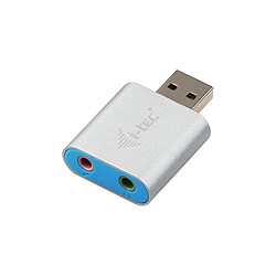 i-tec USB Metal Mini Audio Adaptateur