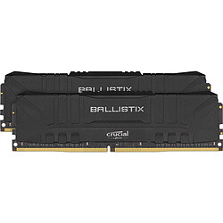 Ballistix Noir - 2 x 8 Go (16 Go) - DDR4 2666 MHz - CL16