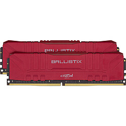 Ballistix Rouge - 2 x 8 Go (16 Go) - DDR4 2666 MHz - CL16