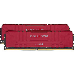 Ballistix Rouge - 2 x 8 Go (16 Go) - DDR4 3000 MHz - CL15