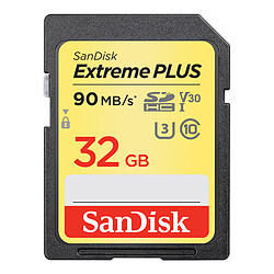 Sandisk Extreme Plus SDHC 32 Go (90Mo/s) 