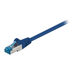 Cable RJ45 Cat 6a S/FTP (bleu) - 3 m
