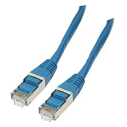 Cable RJ45 Cat 6 F/UTP (bleu) - 0,5 m