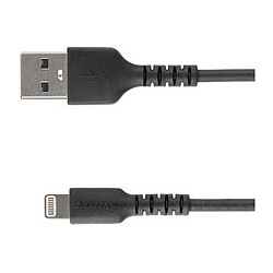 Cable USB-A vers Lightning (noir) - 1 m