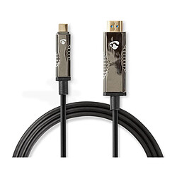 Câble optique USB-C vers HDMI 1.4 - 20 m