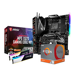 AMD Ryzen 9 3900X - MSI X570 - RAM 32Go 3600Mhz