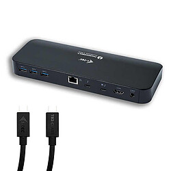 i-tec Station d'accueil Thunderbolt 3 4K vers HDMI + Power Delivery 85 W