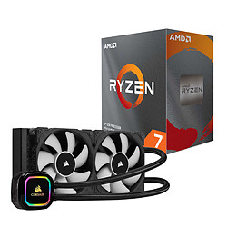 AMD Ryzen 7 3800XT + Corsair H100i RGB Pro XT