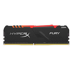 HyperX Fury RGB - 1 x 32 Go (32 Go) - DDR4 3200 MHz - CL16 HyperX Fury RGB - 1 x 32 Go (32 Go) - DDR4 3200 MHz - CL16