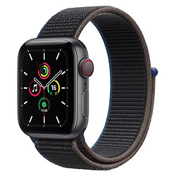 Apple Watch SE Aluminium (Gris sidéral - Bracelet Sport Charbon) - Cellular - 40 mm
