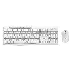 Logitech MK295 Silent - Blanc