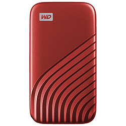 Western Digital (WD) My Passport SSD - 500 Go (Rouge)