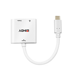 Lindy Adaptateur USB-C vers HDMI + USB PD 2.0
