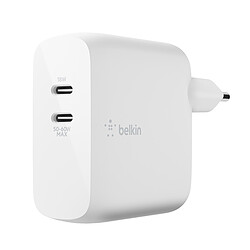 Belkin Chargeur Secteur pour Macbook et PC en USB-C ultra compact - 60 W