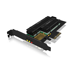 Icy Box IB-PCI215M2-HSL - Carte d'extension PCI-e pour M.2 SSD