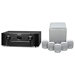 Marantz SR6015 Noir + Monitor Audio MASS 5.1 Blanc