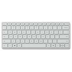 Microsoft Designer Compact Keyboard - Blanc Glacier