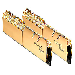 G.Skill Trident Z Royal Gold RGB - 2 x 16 Go (32 Go) - DDR4 4000 MHz - CL16