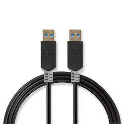 Nedis Câble USB 3.0 (Noir) - 2 m